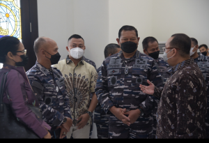 Pengamat militer dan Pertahanan Wibisono bersama KASAL Laksamana Yudo Margono
